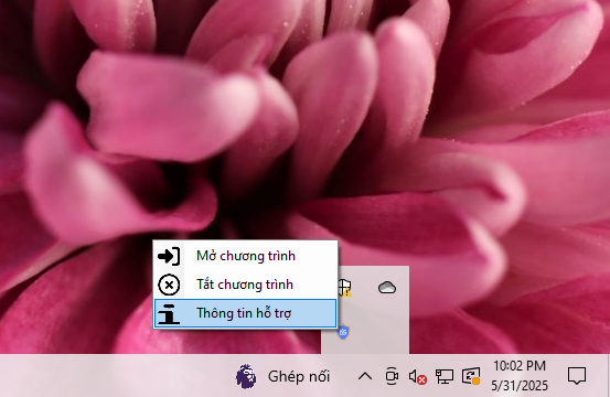 Thông tin hỗ trợ