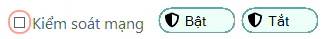 Bỏ tích kiểm soát mạng
